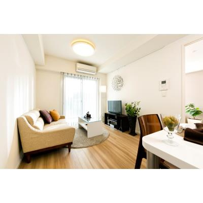 ParkAxis浅草・田原町の居間・リビング|モデルルーム
