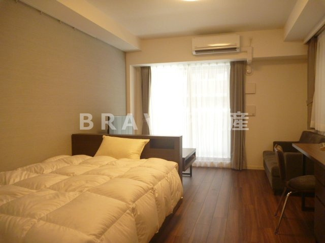 パークアクシス大阪新町　BRAVI不動産の居間・リビング|【パークアクシス大阪新町】ゆったりとしたリビングです