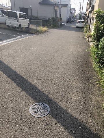 和歌山市網屋町・土地・55718の前面道路含む現地写真
