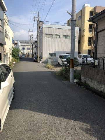 和歌山市網屋町・土地・55718の前面道路含む現地写真