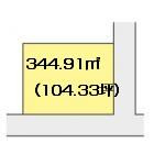 海南市黒江・土地・55663の区画図