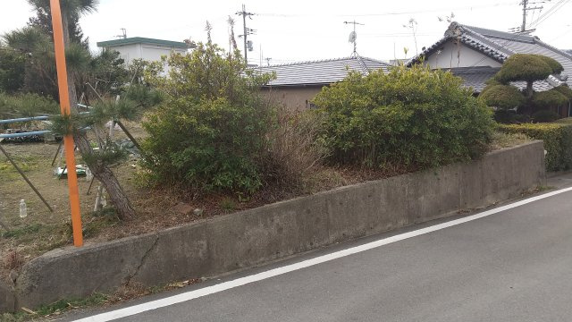 紀の川市桃山町調月・土地・56062の前面道路含む現地写真