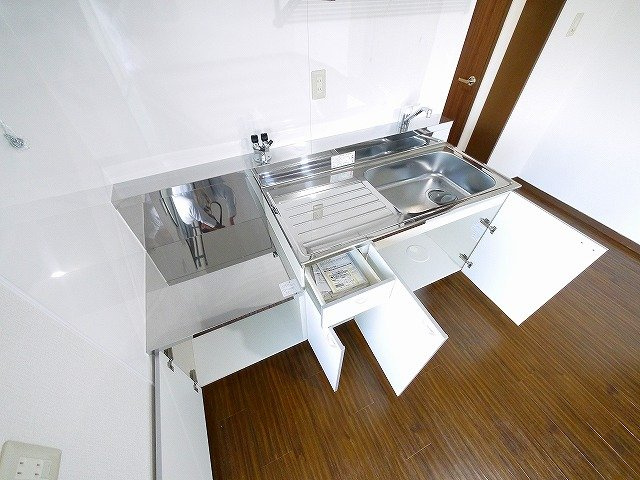 ハイツ108のキッチン|きれいなキッチンです