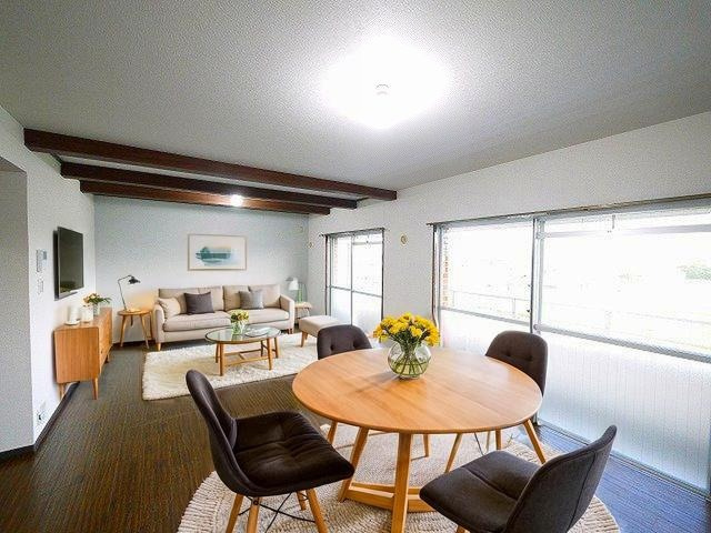 ハイツ108の居間・リビング|CGで家具等を配置したもので家具等は含まれません