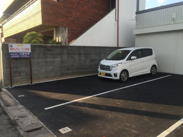 尼崎市水明町21シャッター付ガレージ【管理番号80】の外観パース