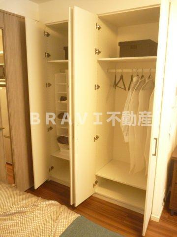 パークアクシス大阪新町　BRAVI不動産の収納