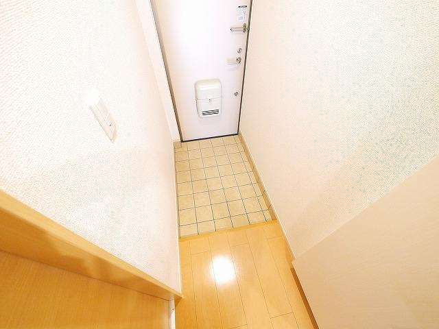 フォンテーヌ　Ｎ－Ⅴの玄関|毎日通る玄関はこちらです