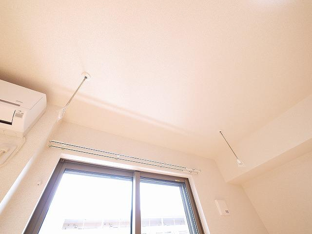 フォンテーヌ　Ｎ－Ⅴの設備|室内物干しがあります