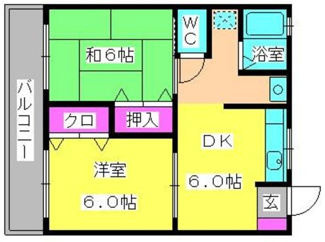 【間取り】 | パークロード日の出