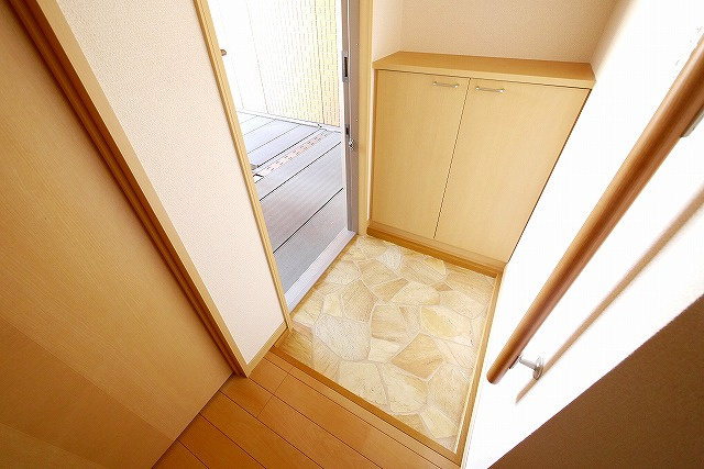 ベラ　カーサの玄関|落ち着いた玄関です