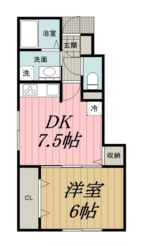 ナリトモ都町Ａの間取り