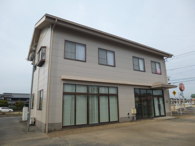 倉敷市茶屋町のアパートの外観