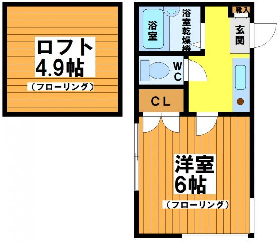 【間取り】 | メゾンフラワー和泉