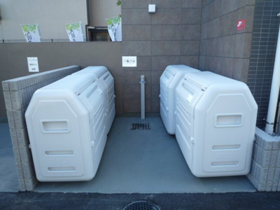 【その他共用部分】 | アクシーズタワー川口Ⅷ | 敷地内ゴミ置き場（一般ごみ）