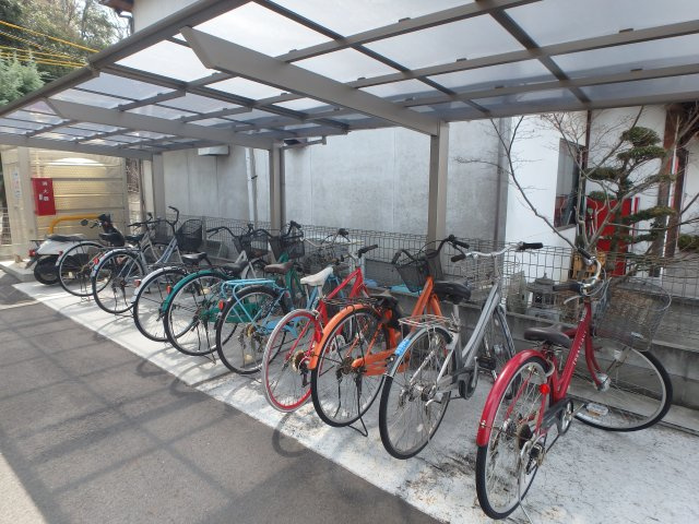 ウィステリアＢのその他共用部分|松島　ウィステリアB　1Ｋ　駐輪場