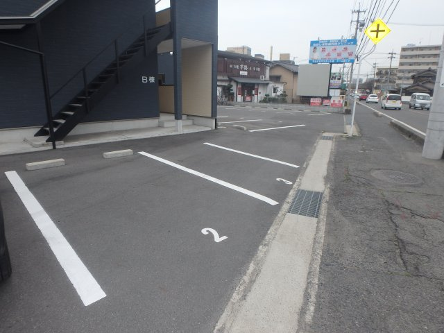 ウィステリアＢの駐車場|松島　ウィステリアB　1Ｋ　駐車場