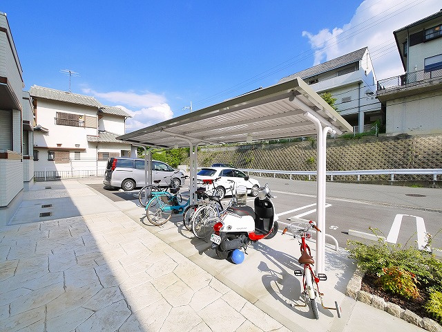 メテオール学園前のその他共用部分|駐輪場