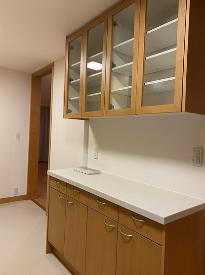 千代田区三番町の賃貸マンションのその他|食器棚