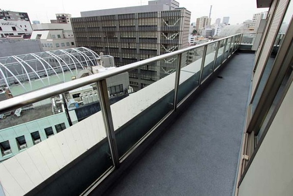 千代田区三番町の賃貸マンションのその他|バルコニー