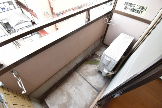 リバティ堺６号館のバルコニー