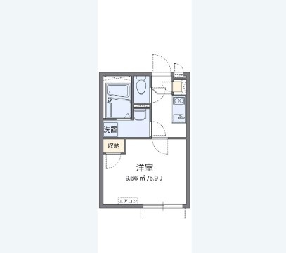 【間取り】 | エスポワールⅤ
