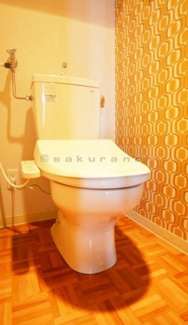 【トイレ】 | リベルタ発寒 | トイレには快適な温水洗浄便座付
