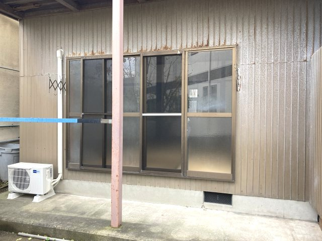 保古ハイツのバルコニー