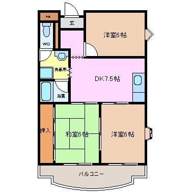 【間取り】 | ロイヤルサイキ