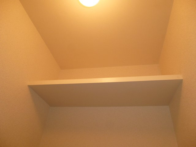 プチプラージュBのトイレ|トイレ棚