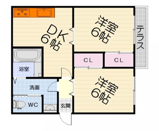 【間取り】 | グリーンガーデンハイツ