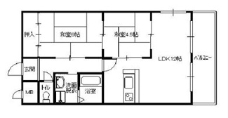 【間取り】 | ＡＸＩＳ　ＪＵＮ　Ⅱ