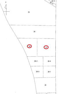 【土地図】 | 真岡市久下田西６丁目　土地