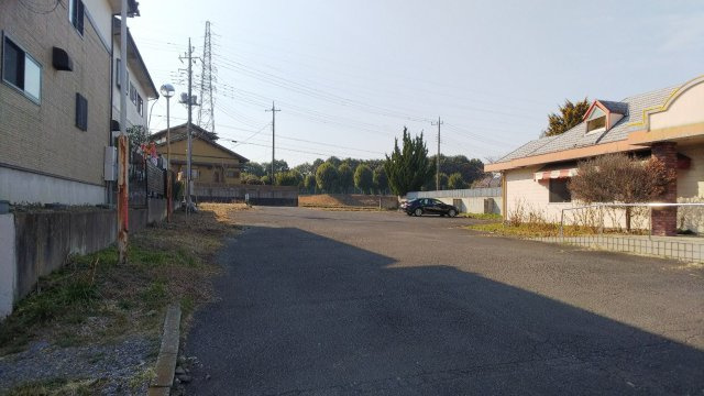 真岡市久下田西６丁目　土地の外観