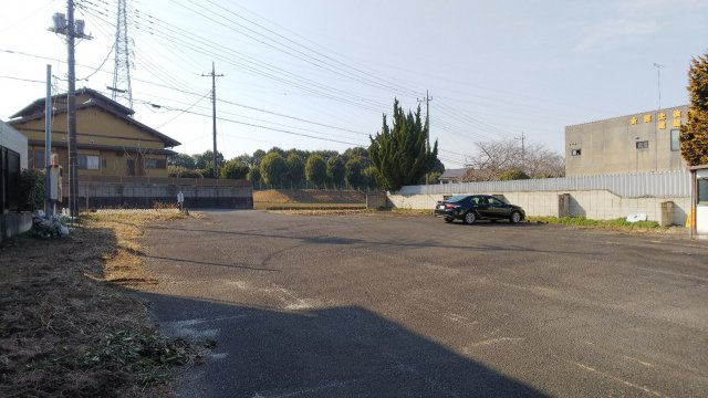 真岡市久下田西６丁目　土地の外観