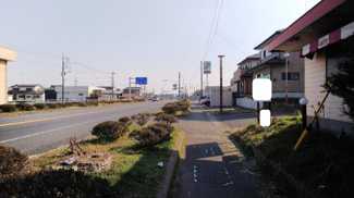 【前面道路含む現地写真】 | 真岡市久下田西６丁目　土地