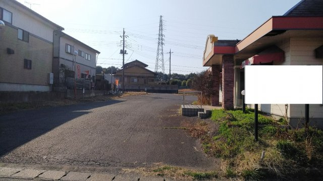 真岡市久下田西６丁目　土地の外観