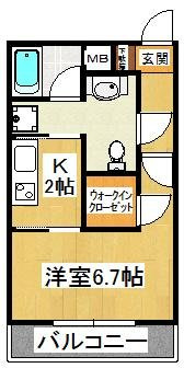 リブリ・パリス原木の間取り