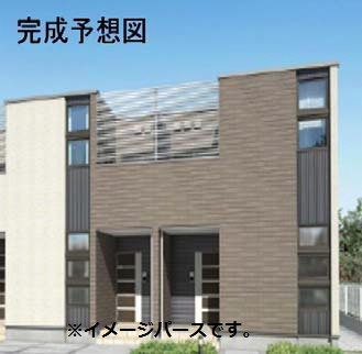 総社市井尻野のタウンの外観