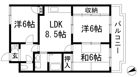 【間取り】