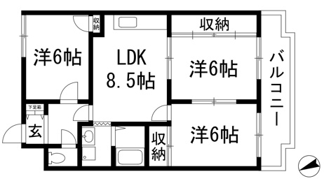 【間取り】