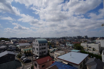 【展望】 | グリーンパーク水元V | 眺望良好です。視界を遮るものはございません。