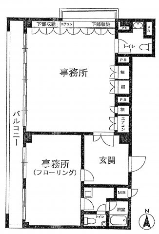 グランドメゾン新宿御苑の間取り