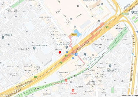 協和初台ビルの地図