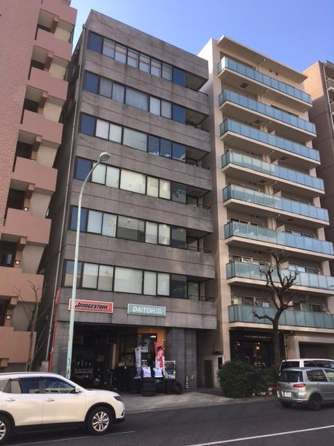 渋谷区神泉町の事務所の外観