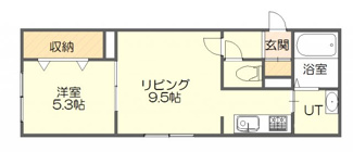 【間取り】 | リヴェール八軒
