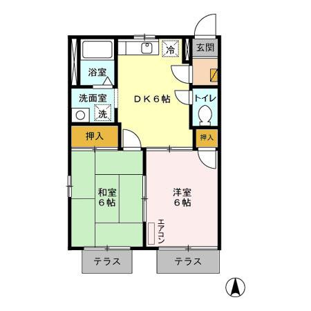 パークハイツ柏Ａの間取り