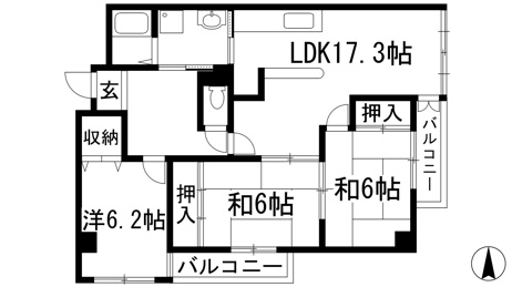 【間取り】