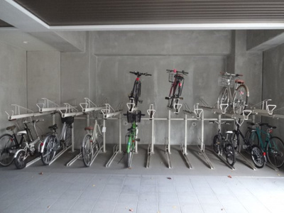 【その他共用部分】 | tradis nippori E | 駐輪場