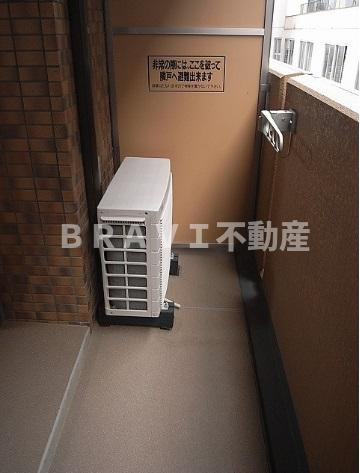 プレサンス心斎橋モデルノ　BRAVI不動産のバルコニー|【プレサンス心斎橋モデルノ】バルコニーがあります