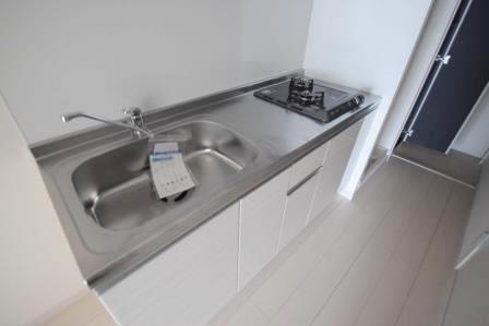 リブリ・テラ海神のキッチン|２口ガスコンロ付きです